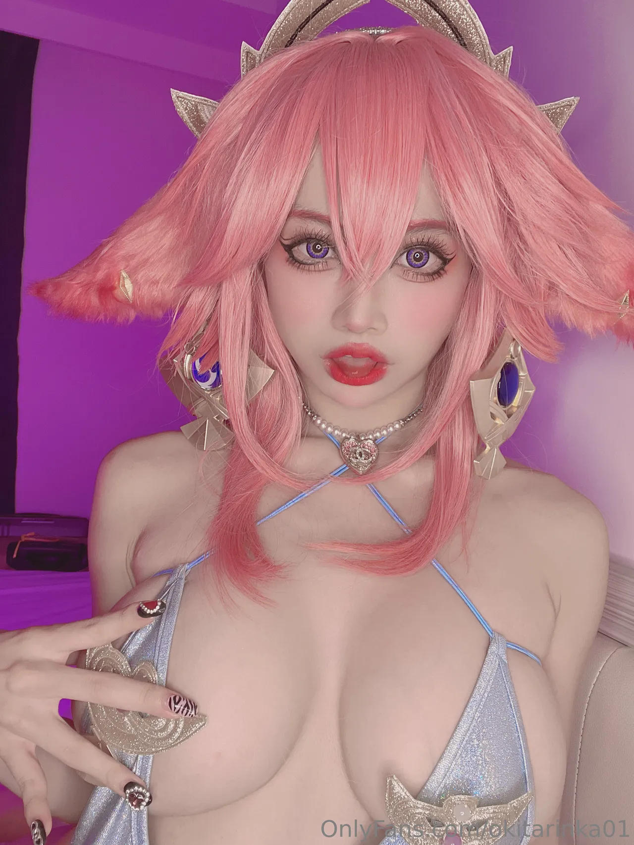 Okita Rinka - Yae Miko 八重神子-erohere23.webp